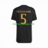 Camisola Real Madrid Jude Bellingham 5 Homem Equipamento Terceiro 2023-2024 Manga Curta